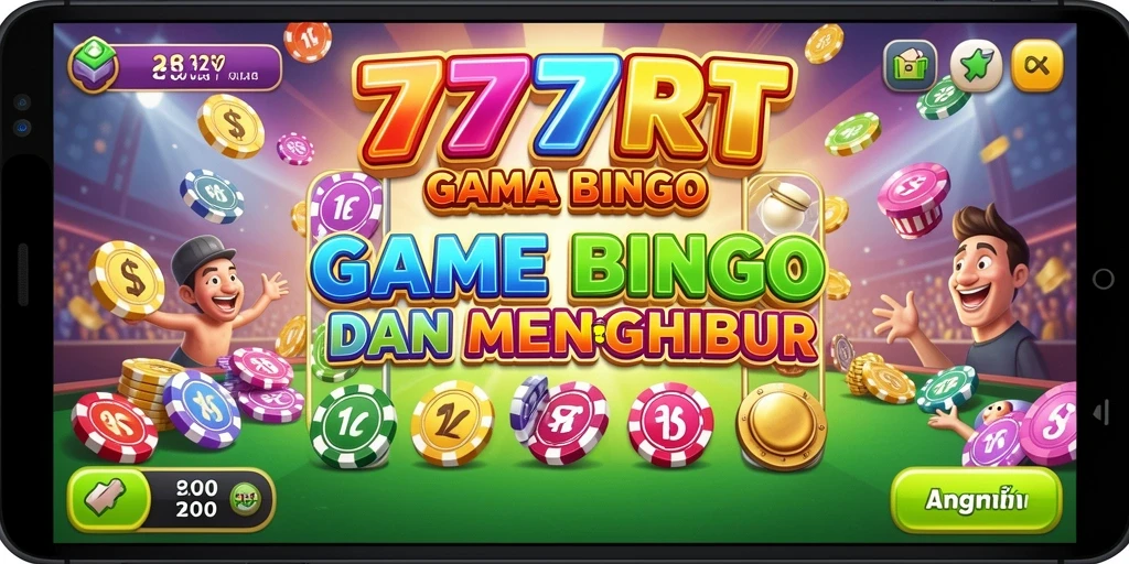 Tampilan gameplay Bingo yang menarik dan interaktif.