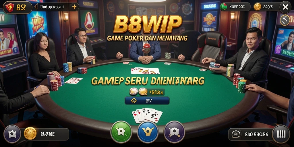 Screenshot tampilan gameplay B8VIP yang menarik dan interaktif.
