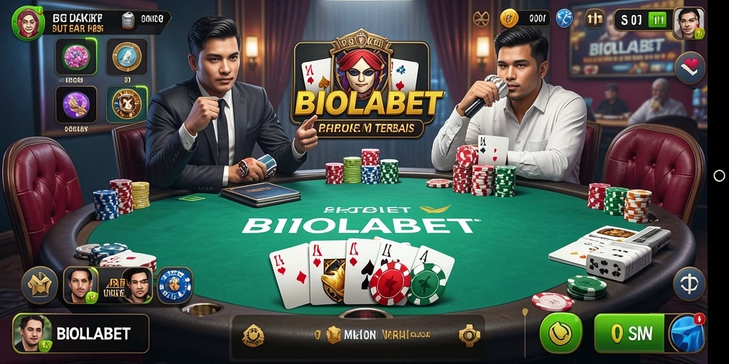 Tangkapan layar gameplay Poker yang menarik di BIOLABET.