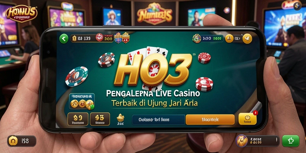 Gameplay Live Casino yang mendebarkan dengan dealer langsung dan interaksi sosial.