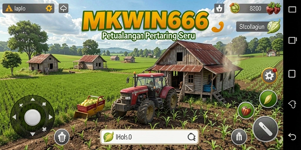 Tampilan gameplay MKWIN666 yang menarik dan penuh warna.