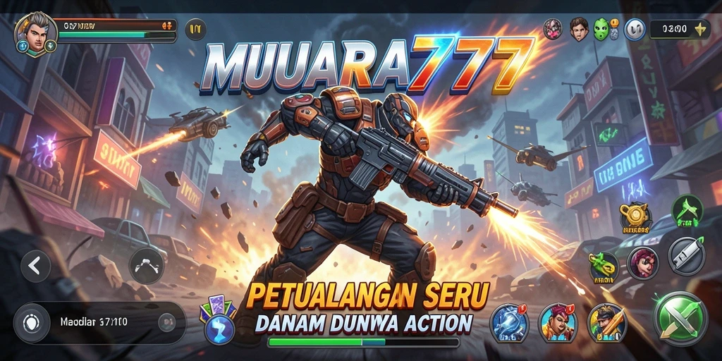 Screenshot yang menunjukkan aksi seru dalam MUARA777 dengan gameplay yang mendebarkan.