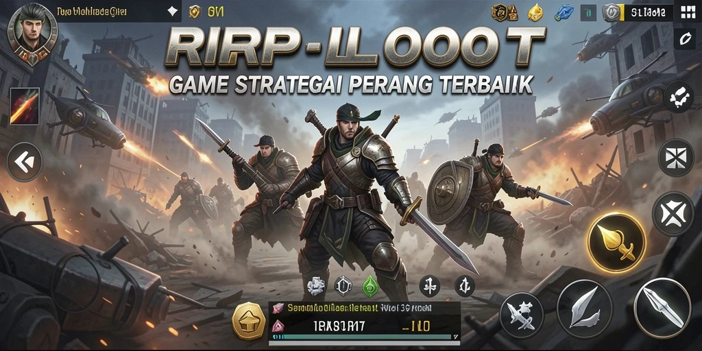 Gameplay seru RPLOOT dengan strategi pertempuran yang mendalam.