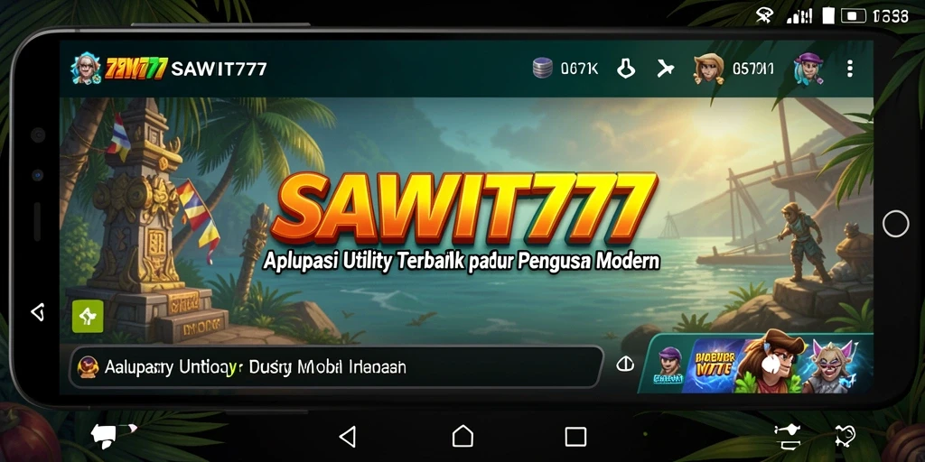 Tampilan intuitif dan fitur cerdas SAWIT777 dalam aksi.