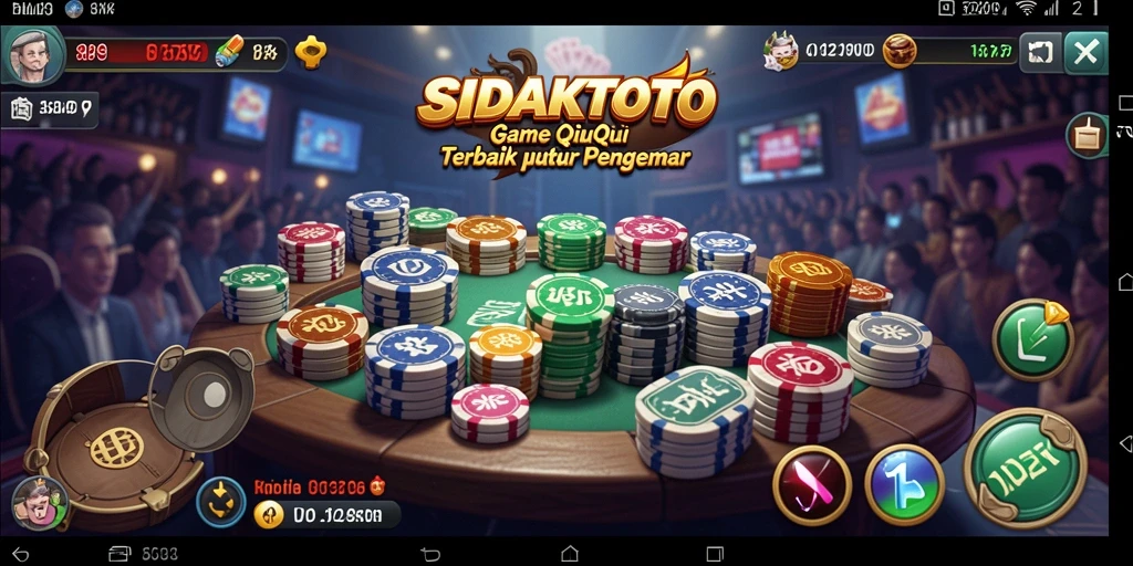 Tampilan gameplay QiuQiu yang menarik di SIDAKTOTO.