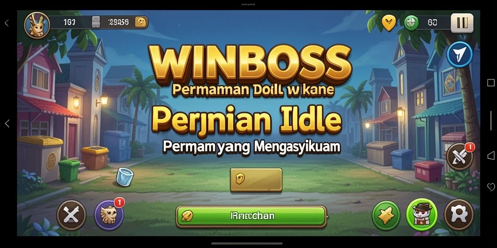 Tampilan gameplay menarik di WINBOSS yang mengasyikkan.